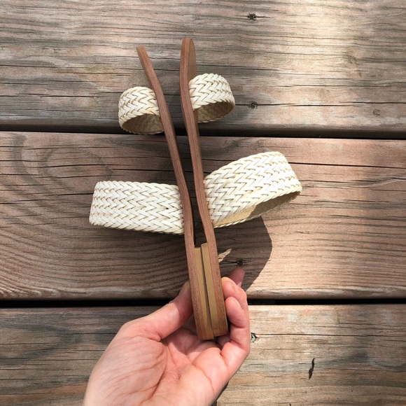 Joie a la Plage woven leather flat sandals - Picture 5 of 7